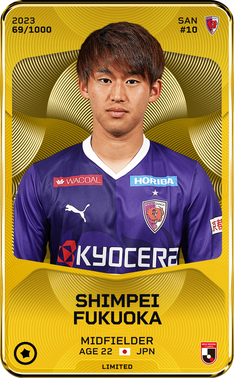 Shimpei Fukuoka 2023-24 • Limited 69/1000