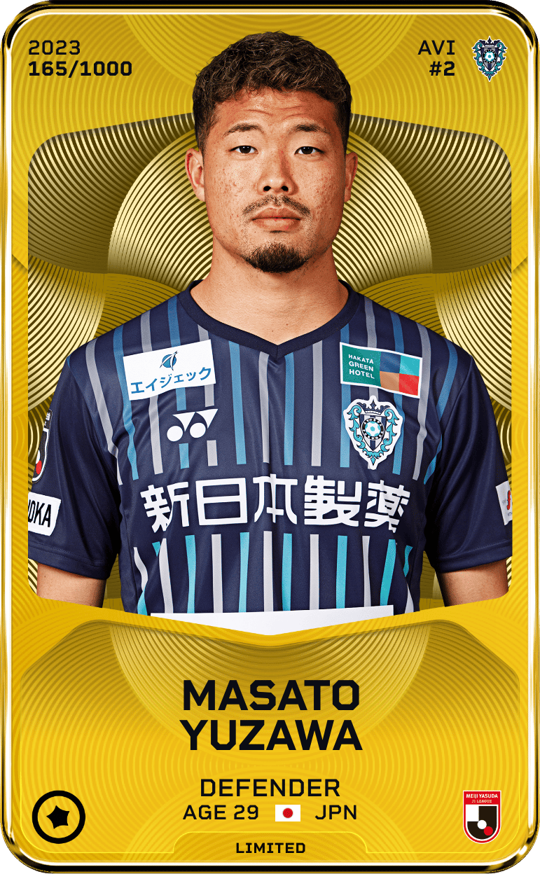 Masato Yuzawa 2023-24 • Limited 165/1000