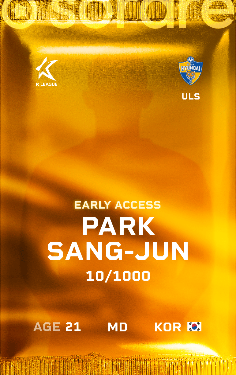 Park Sang-Jun 2025-26 • Limited 10/1000