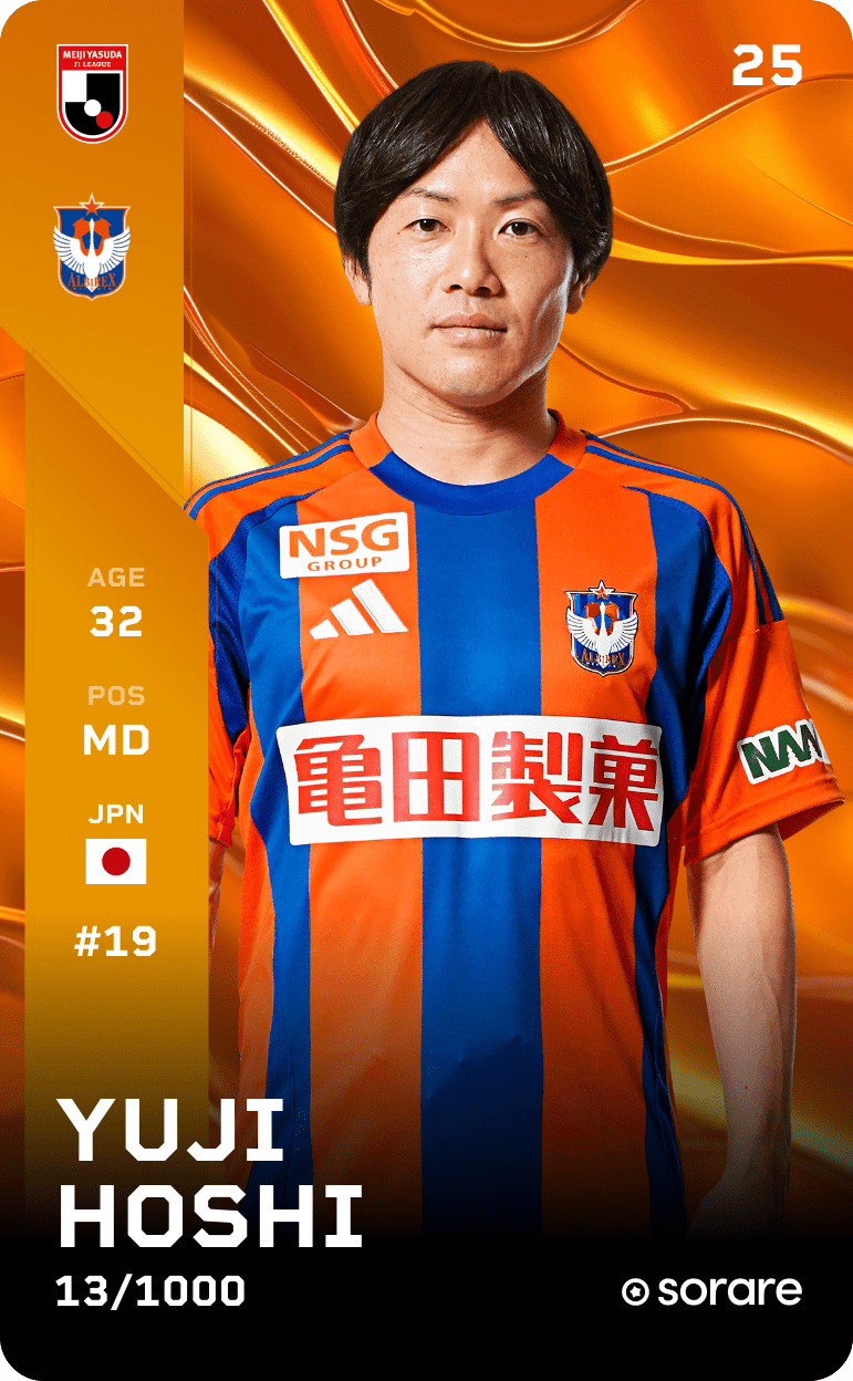 Yuji Hoshi 2025-26 • Limited 13/1000