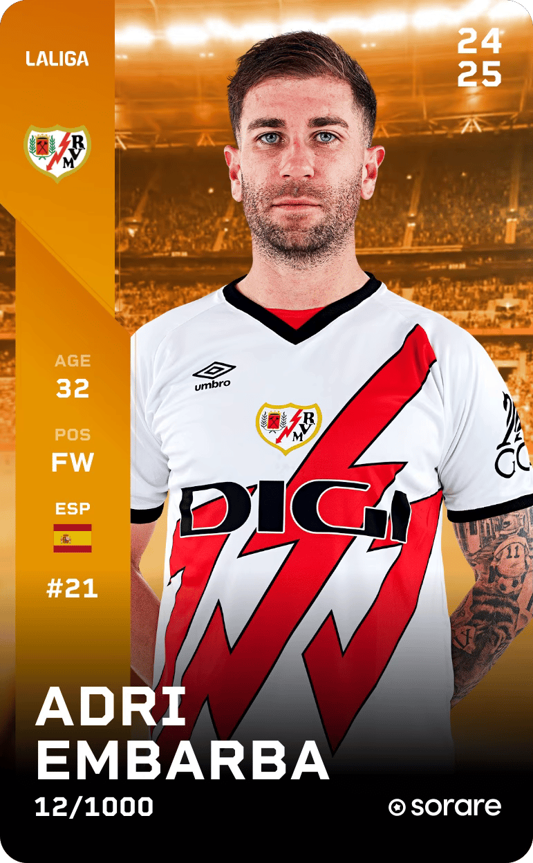 Adrián Embarba 2024-25 • Limited 12/1000