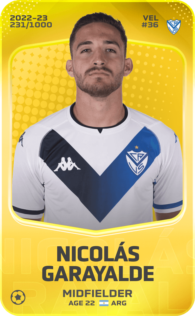 Nicolás Garayalde 2022-23 • Limited 231/1000