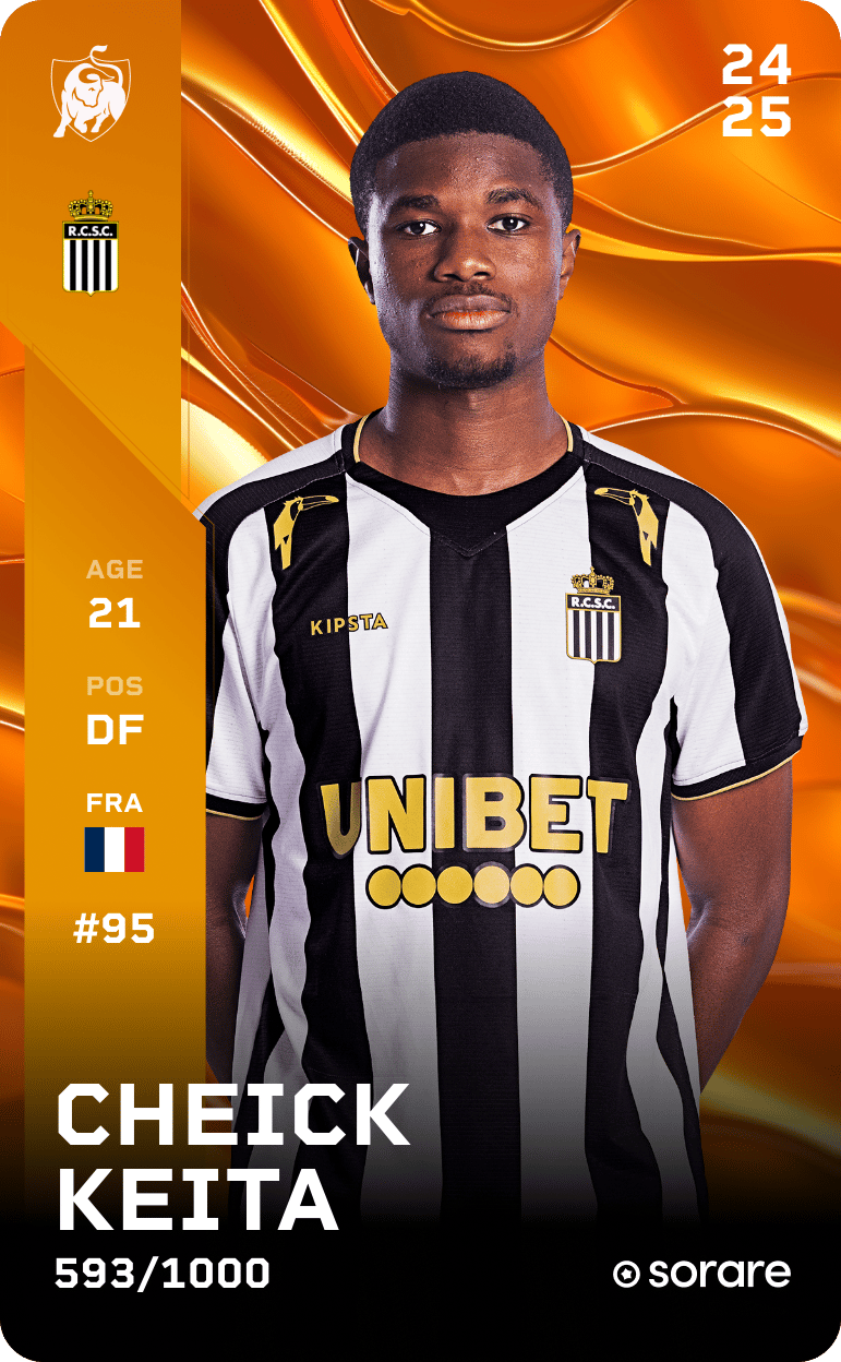 Cheick Keita 2024-25 • Limited 593/1000