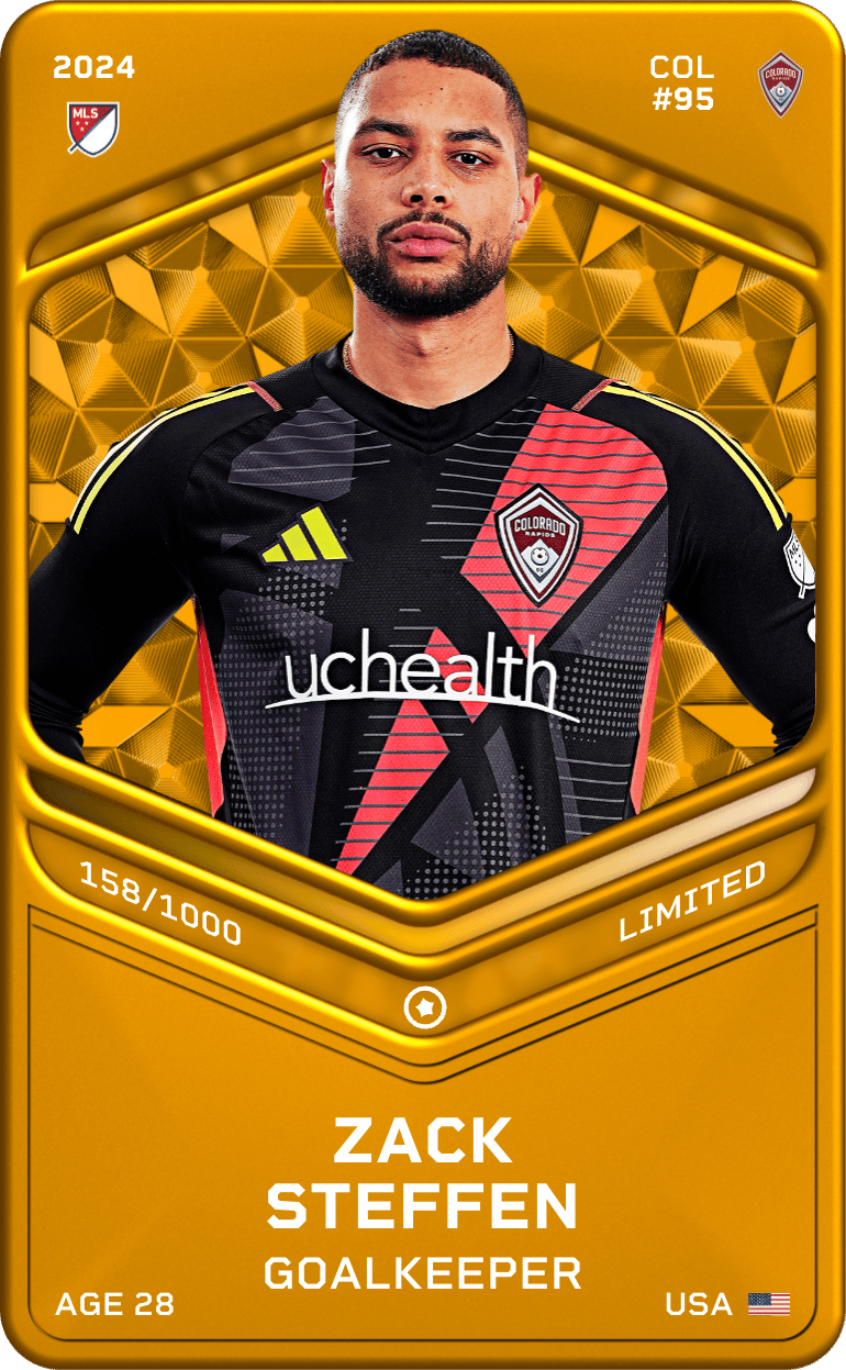 Zackary Steffen 2024-25 • Limited 158/1000