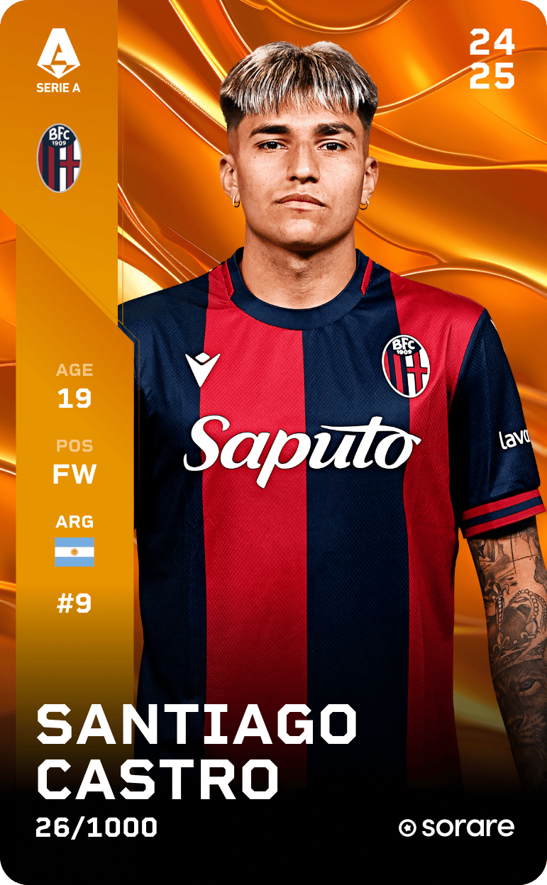 Santiago Castro 2024-25 • Limited 26/1000