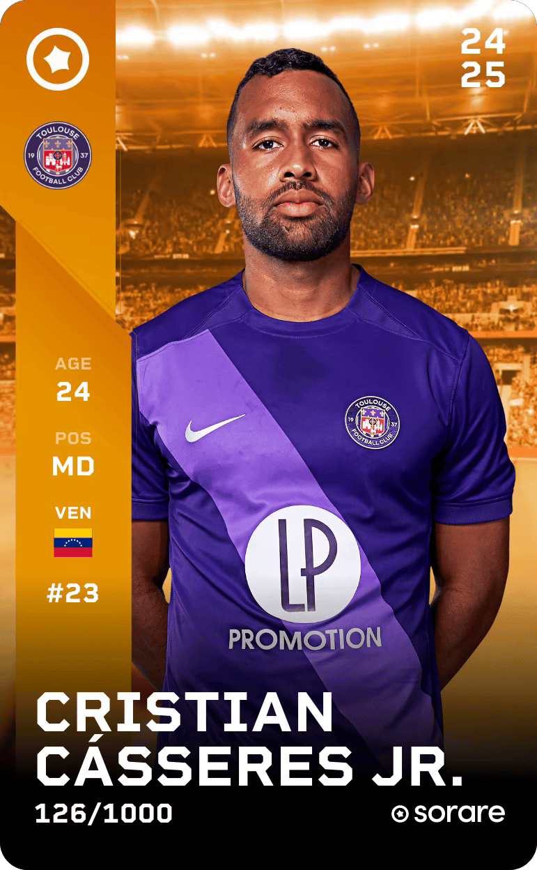 Cristian Cásseres Jr. 2024-25 • Limited 126/1000
