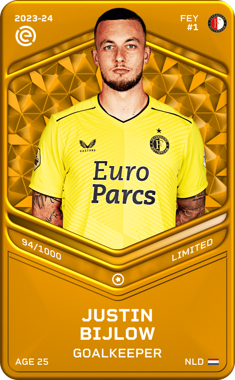 Justin Bijlow 2023-24 • Limited 94/1000