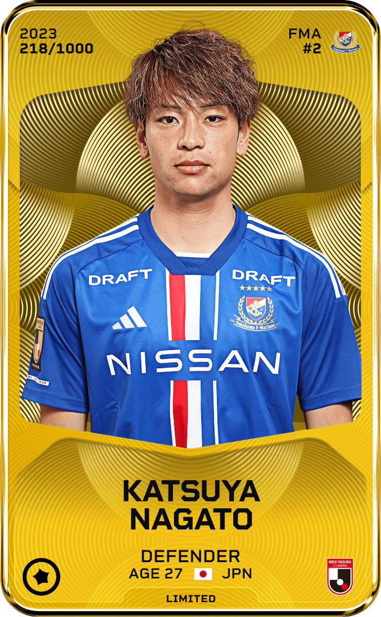 Katsuya Nagato 2023-24 • Limited 218/1000