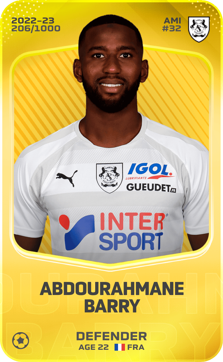 Abdourahmane Barry 2022-23 • Limited 206/1000