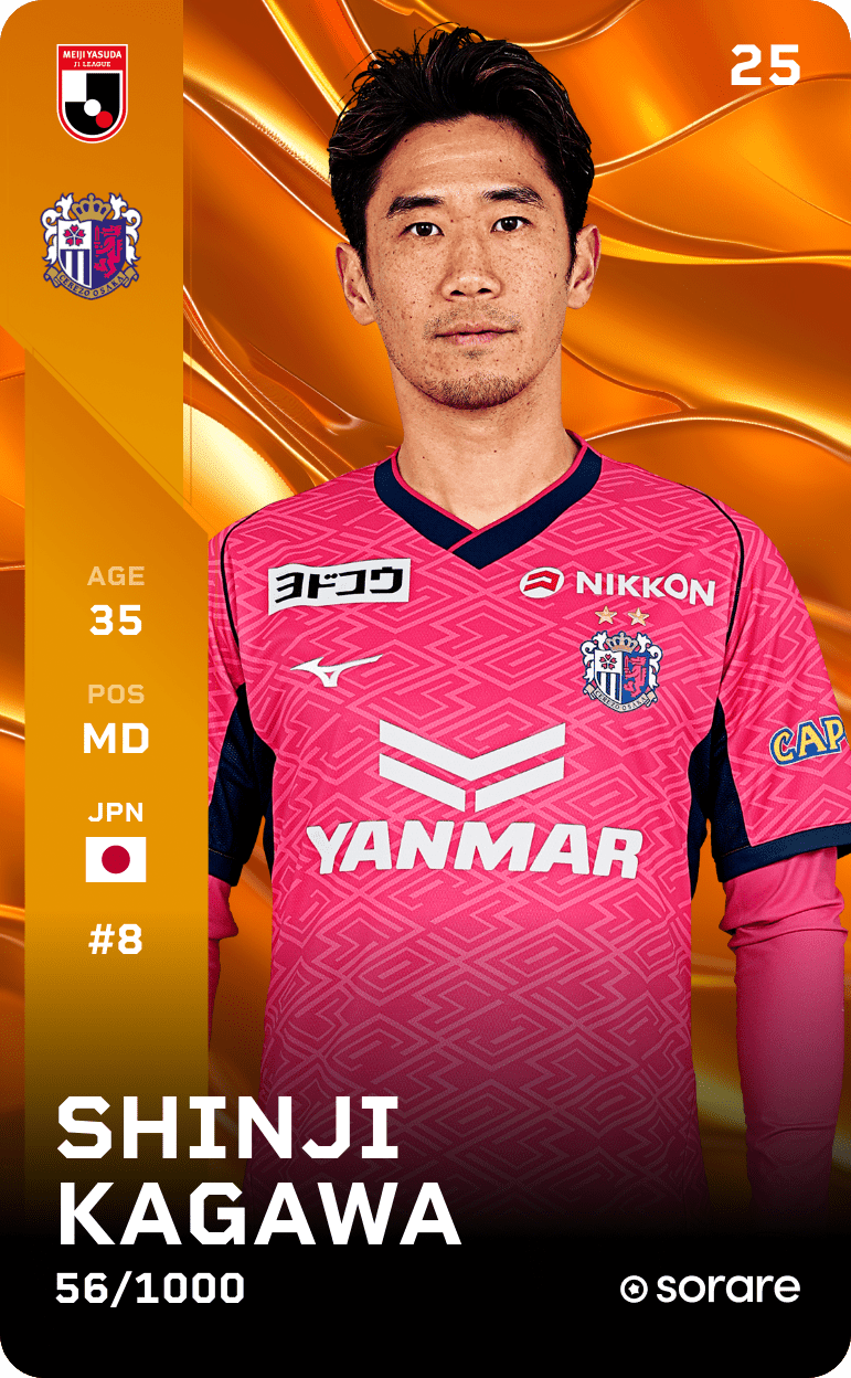 Shinji Kagawa 2025-26 • Limited 56/1000