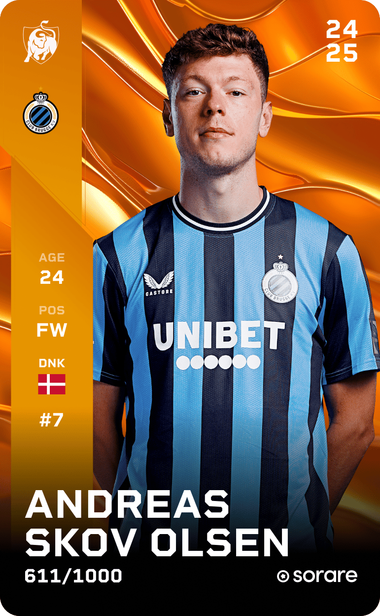 Andreas Skov Olsen 2024-25 • Limited 611/1000