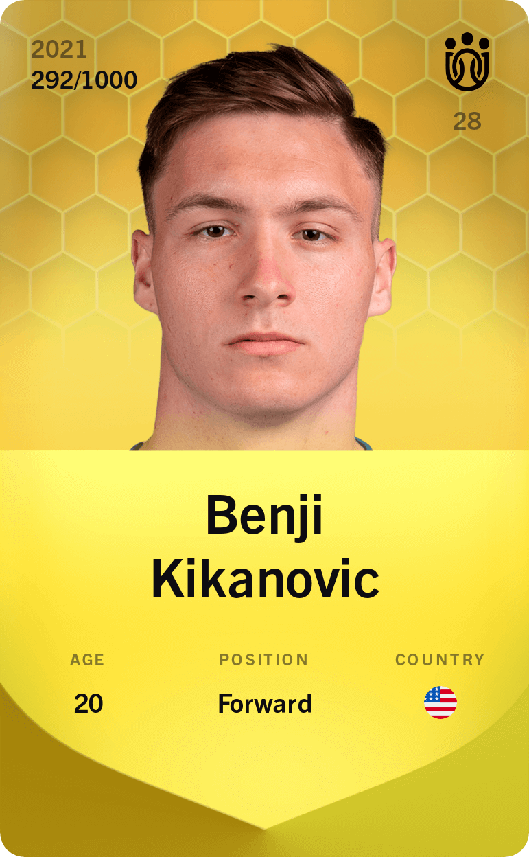 Benji Kikanovic 2021-22 • Limited 292/1000