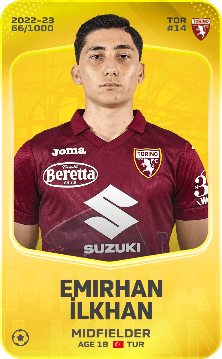 Emirhan İlkhan 2022-23 • Limited 66/1000