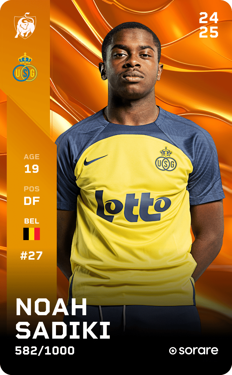 Noah Sadiki 2024-25 • Limited 582/1000