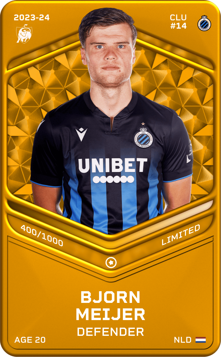 Bjorn Meijer 2023-24 • Limited 400/1000