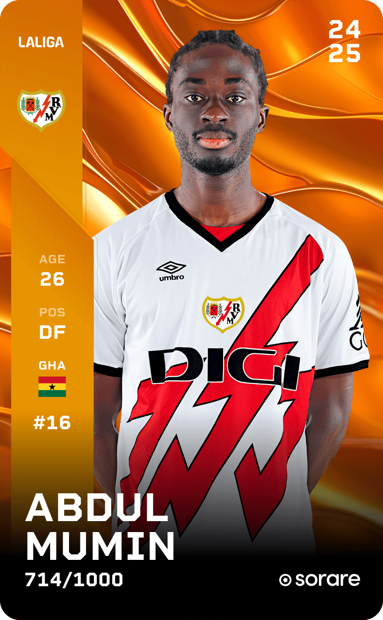 Abdul Mumin 2024-25 • Limited 714/1000