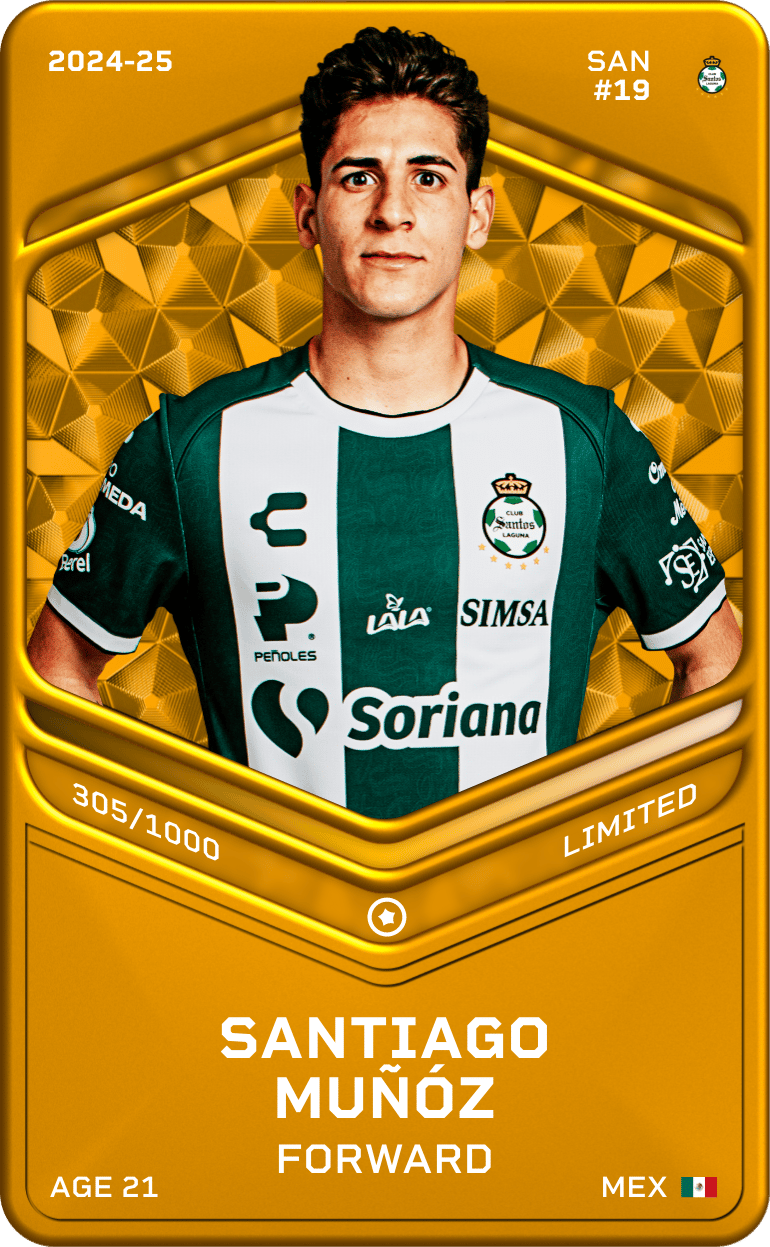 Santiago Muñóz 2024-25 • Limited 305/1000