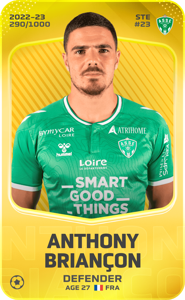 Anthony Briançon 2022-23 • Limited 290/1000
