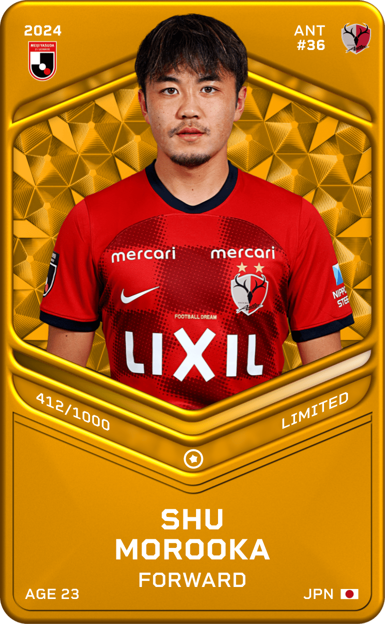 Shu Morooka 2024-25 • Limited 412/1000