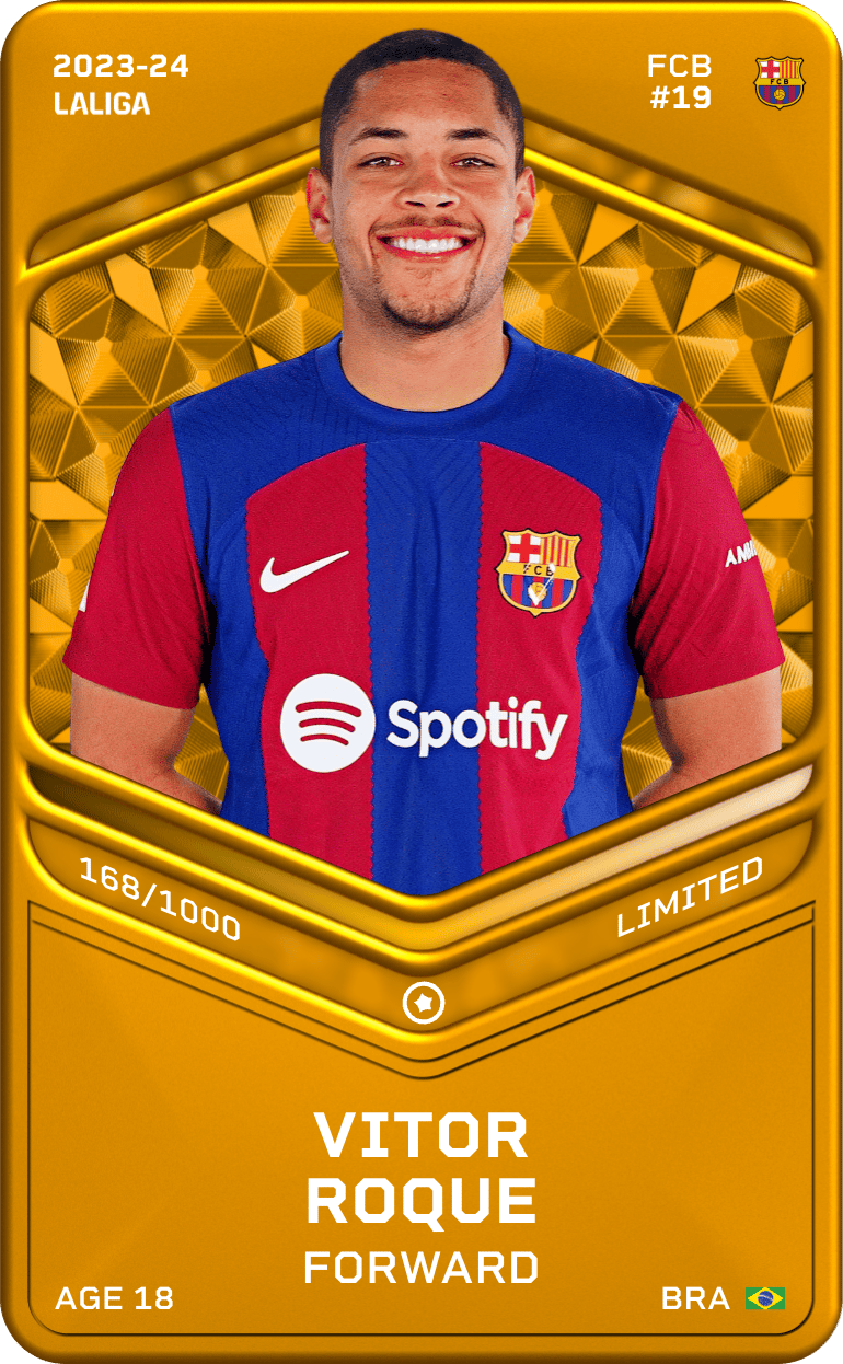 Vitor Roque 2023-24 • Limited 168/1000