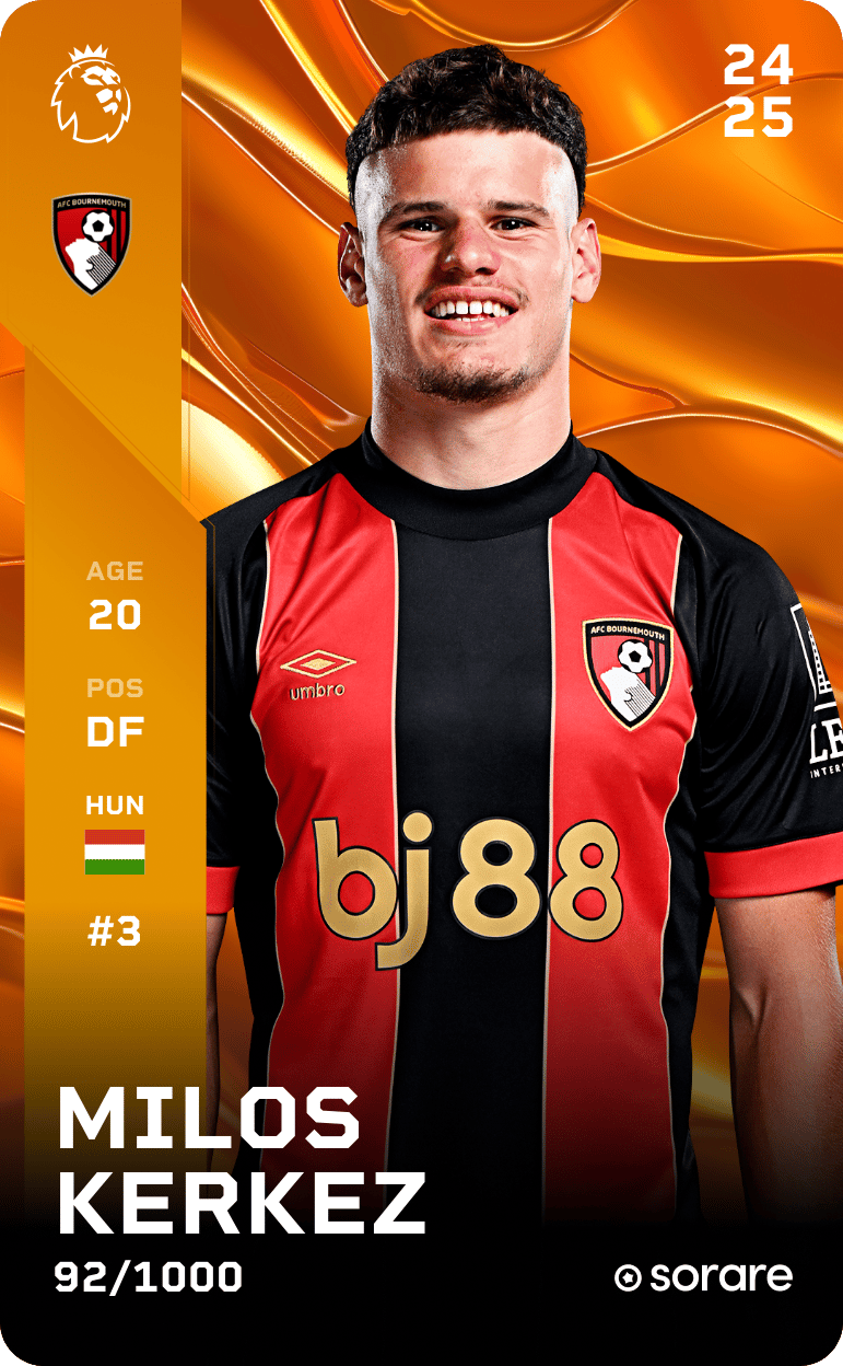 Milos Kerkez 2024-25 • Limited 92/1000