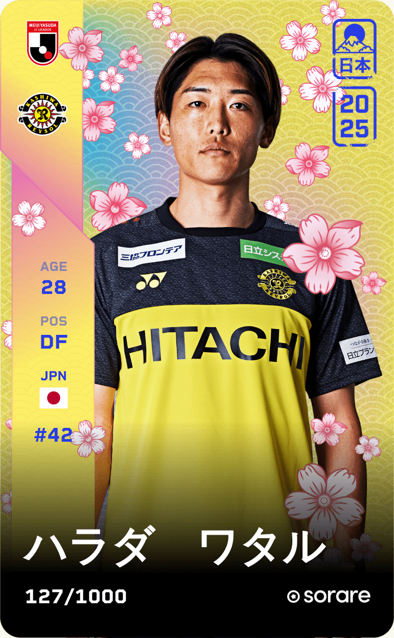 Wataru Harada 2025-26 • Limited 127/1000