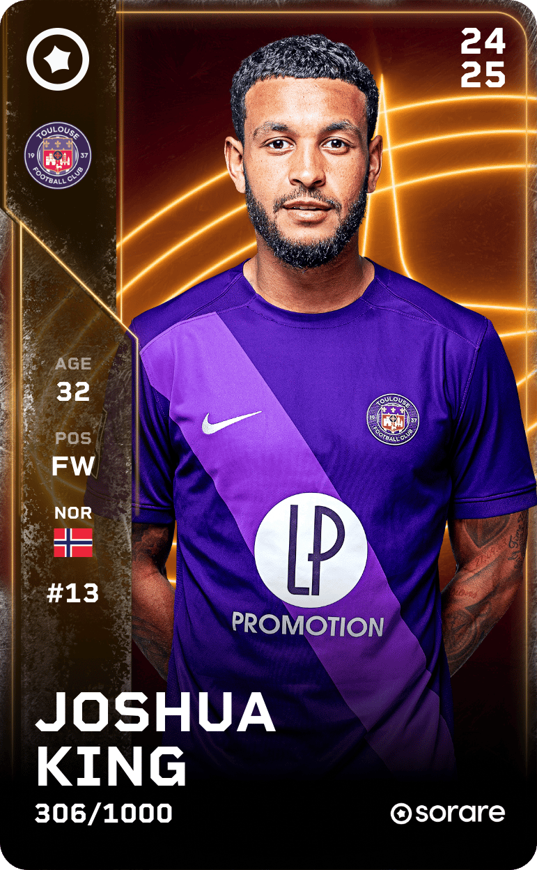 Joshua King 2024-25 • Limited 306/1000