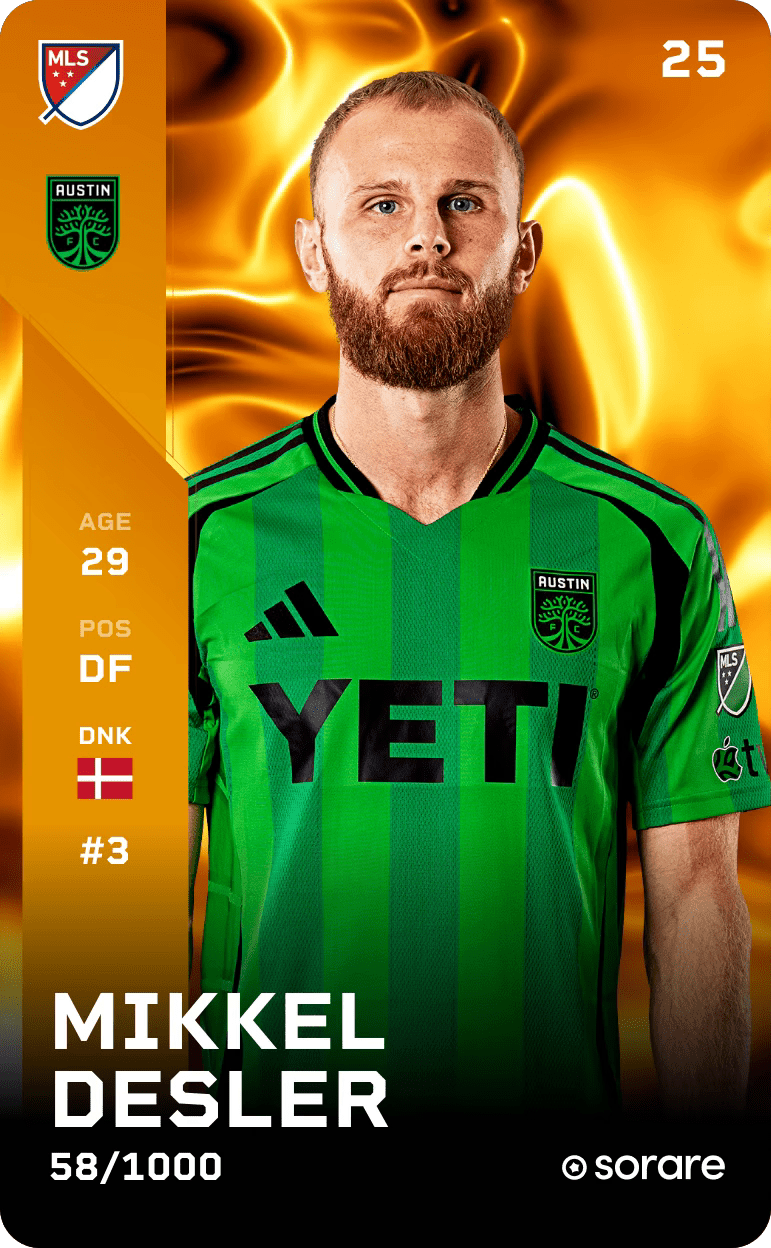 Mikkel Desler 2025-26 • Limited 58/1000