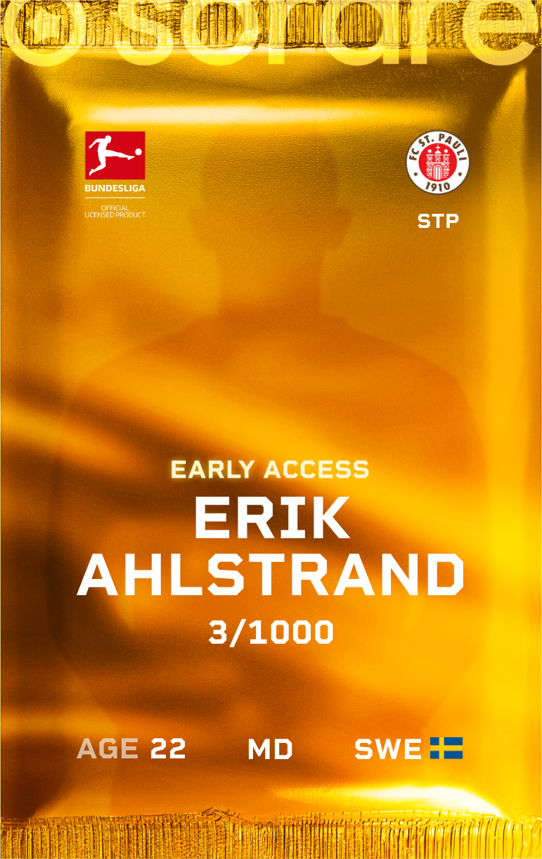 Erik Ahlstrand 2024-25 • Limited 3/1000