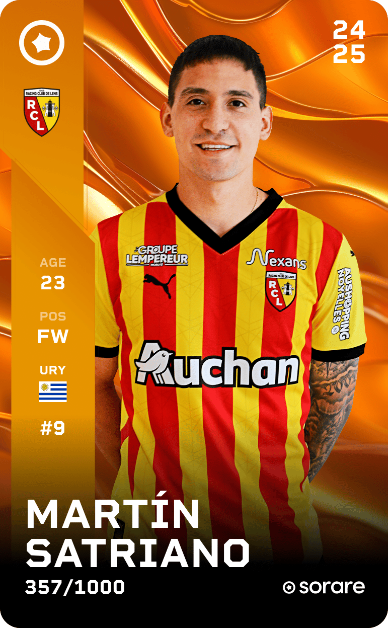 Martín Satriano 2024-25 • Limited 357/1000