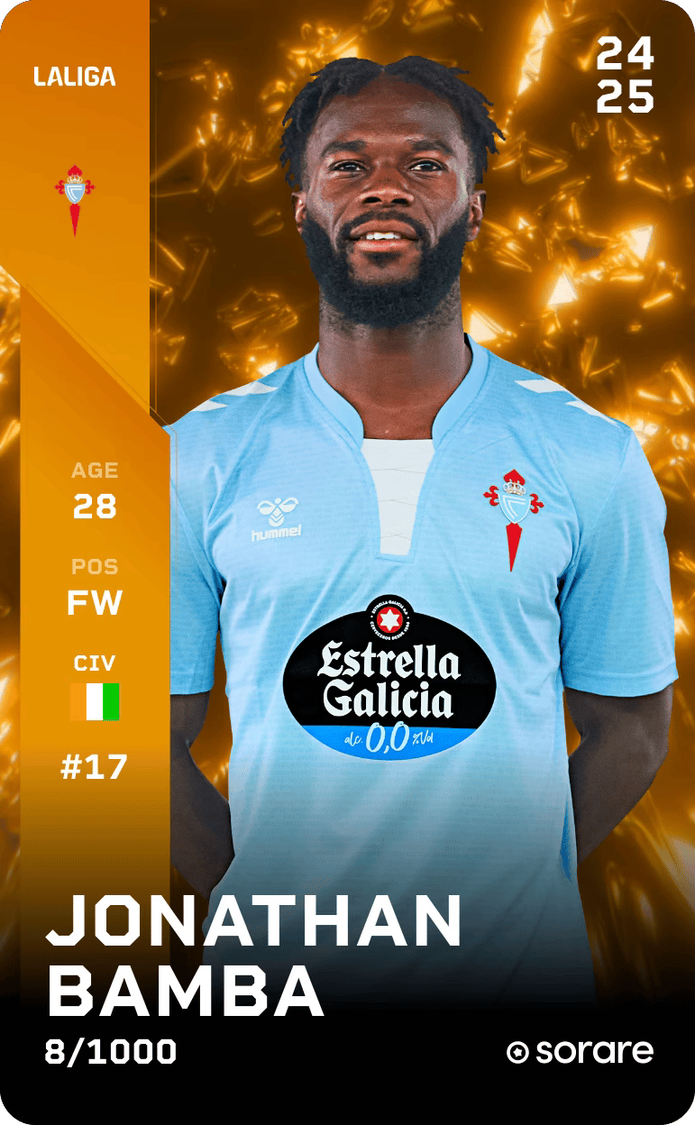 Jonathan Bamba 2024-25 • Limited 8/1000