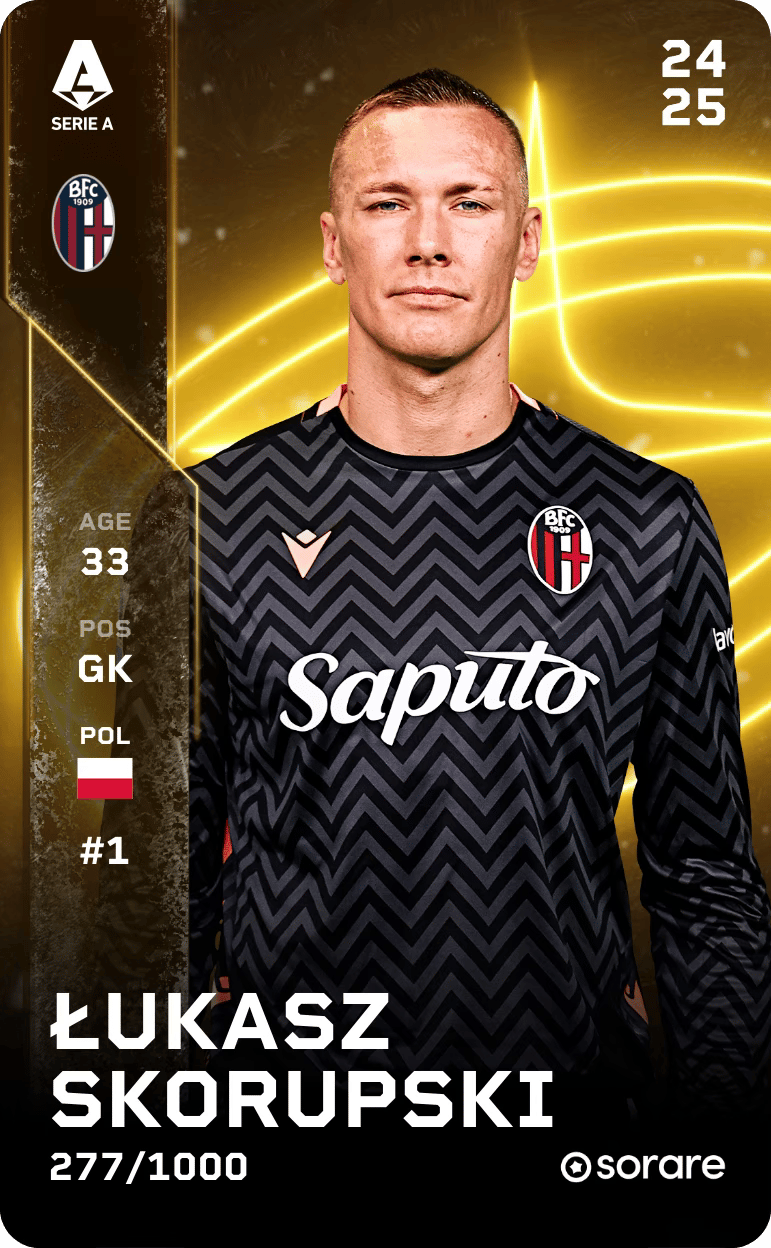 Łukasz Skorupski 2024-25 • Limited 277/1000