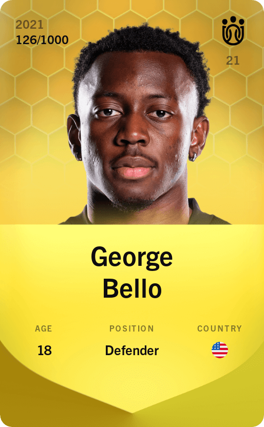 George Bello 2021-22 • Limited 126/1000
