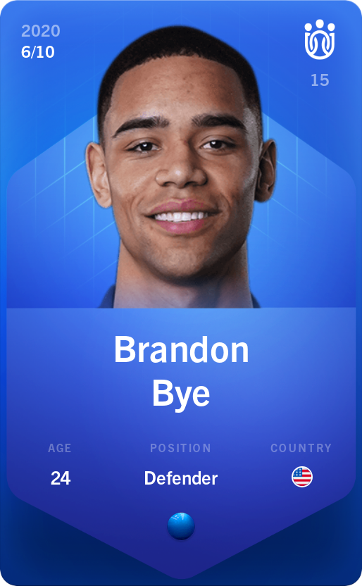 Sorare - Sorare Official - Brandon Bye 2020-21 • Super Rare 6/10 - NFT # 74369368369424308606823789999347617167115590474175959789060680205752081041448