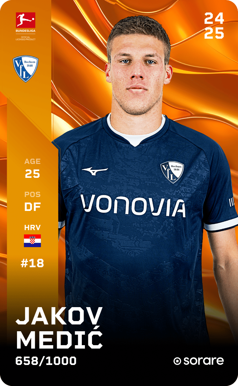 Jakov Medić 2024-25 • Limited 658/1000