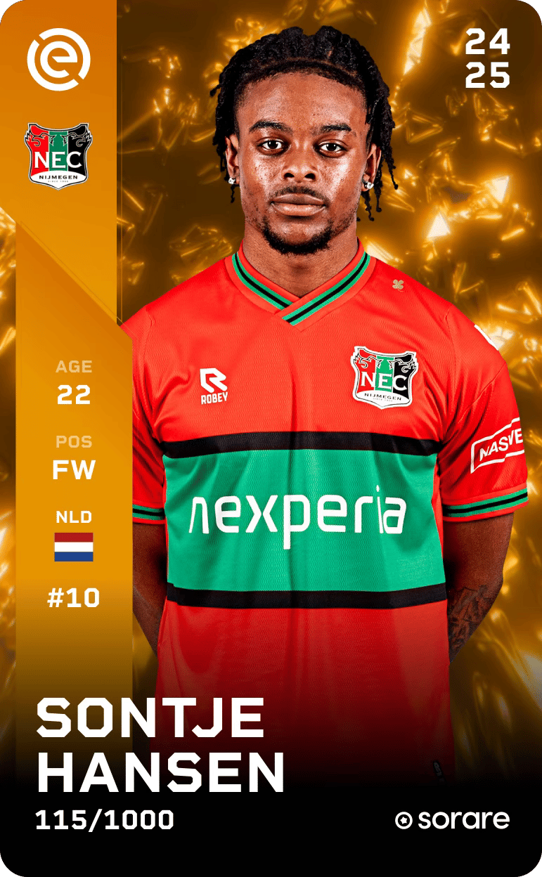 Sontje Hansen 2024-25 • Limited 115/1000
