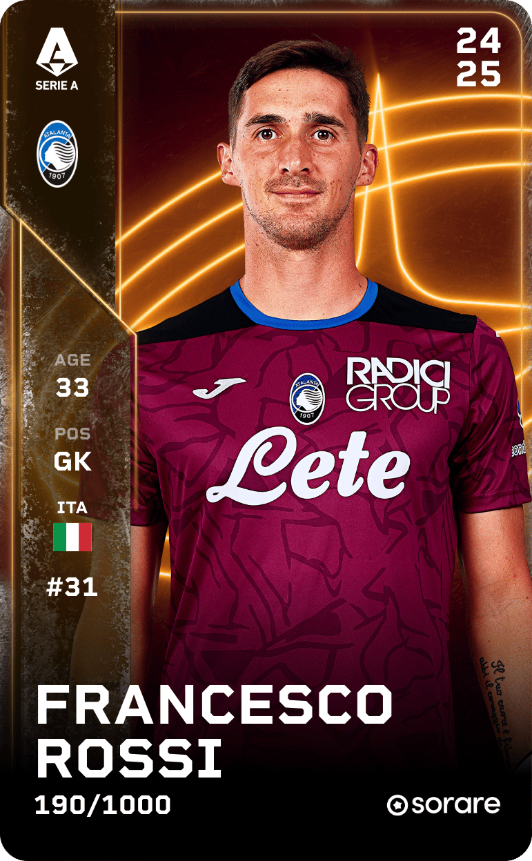 Francesco Rossi 2024-25 • Limited 190/1000