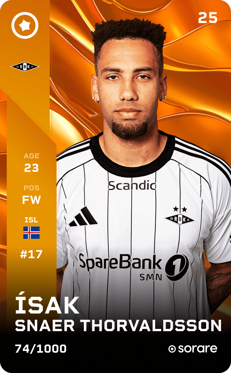Ísak Þorvaldsson 2025-26 • Limited 74/1000