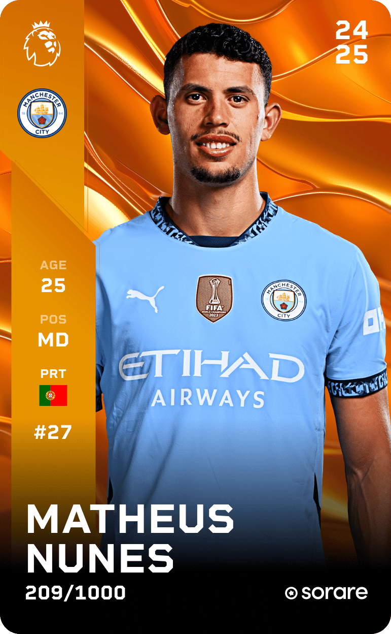 Matheus Nunes 2024-25 • Limited 209/1000