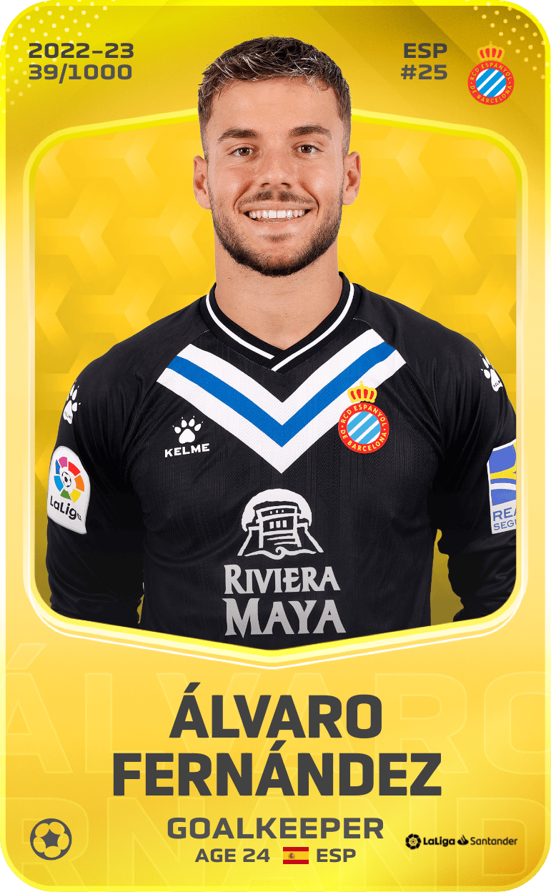 Álvaro Fernández 2022-23 • Limited 39/1000