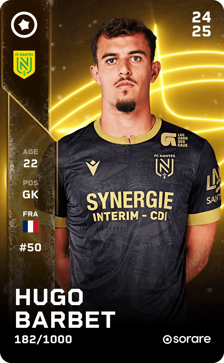 Hugo Barbet 2024-25 • Limited 182/1000