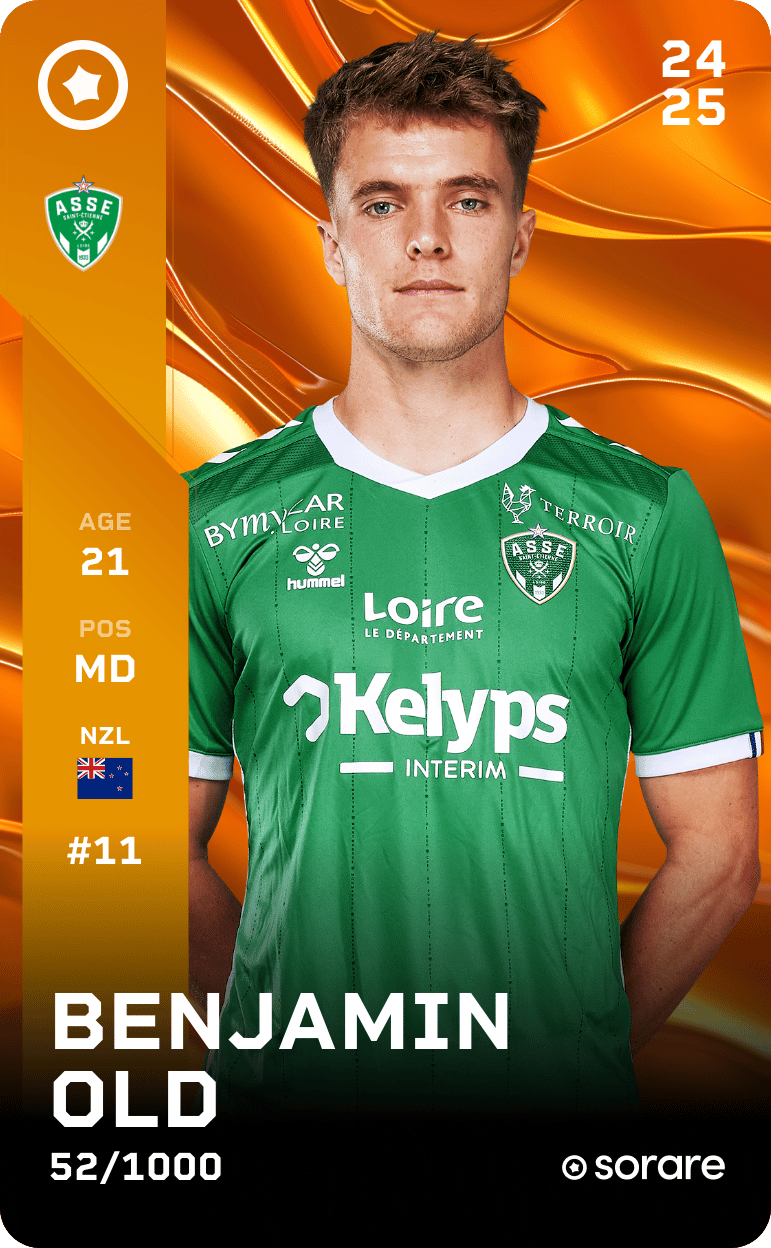 Benjamin Old 2024-25 • Limited 52/1000