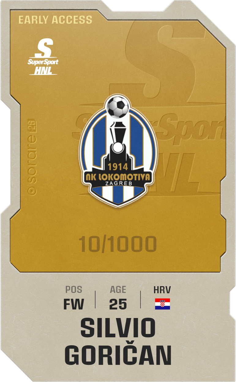 Silvio Goričan 2025-26 • Limited 10/1000