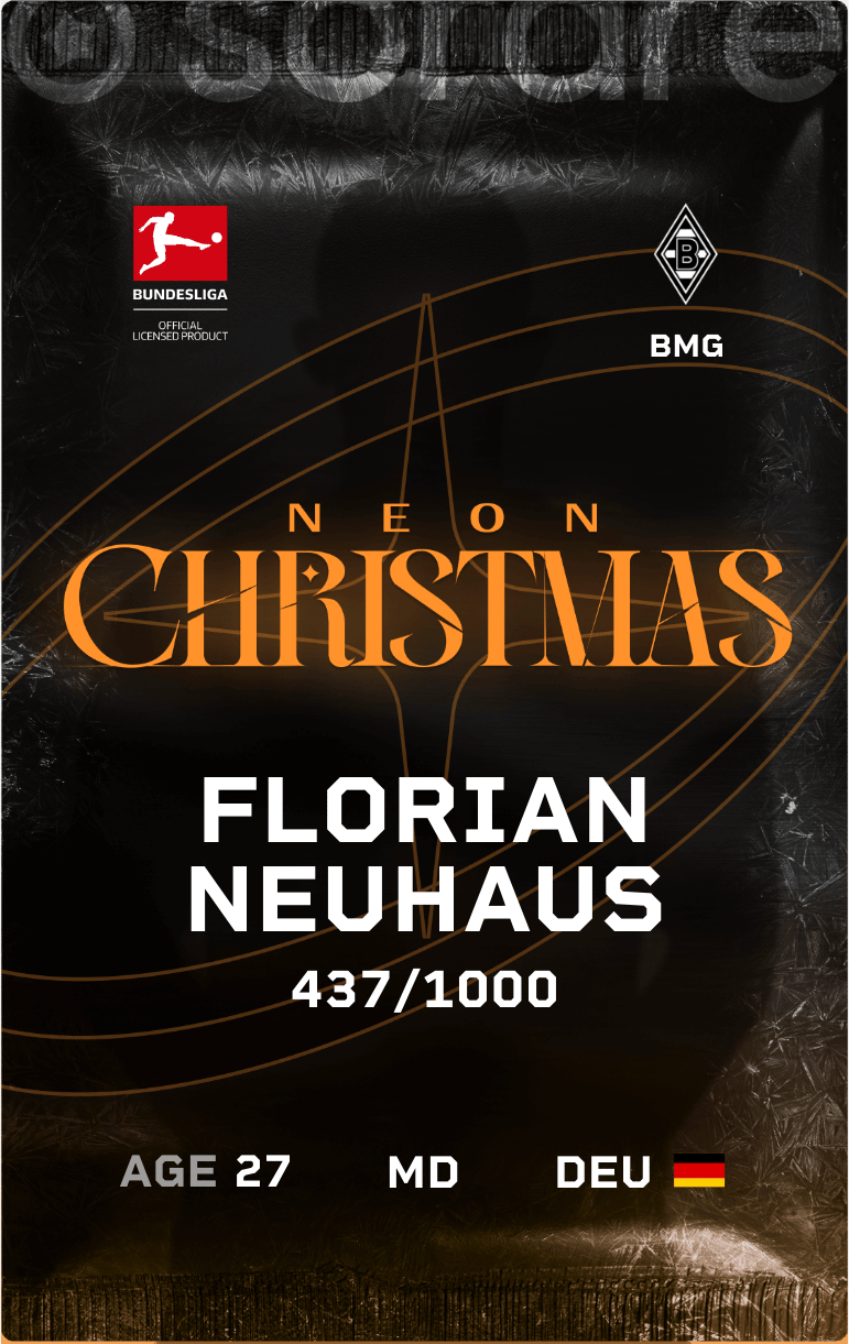 Florian Neuhaus 2024-25 • Limited 437/1000