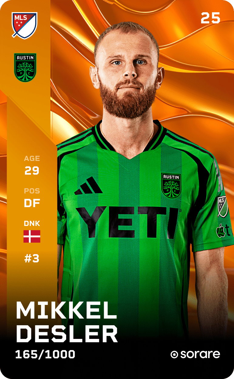 Mikkel Desler 2025-26 • Limited 165/1000