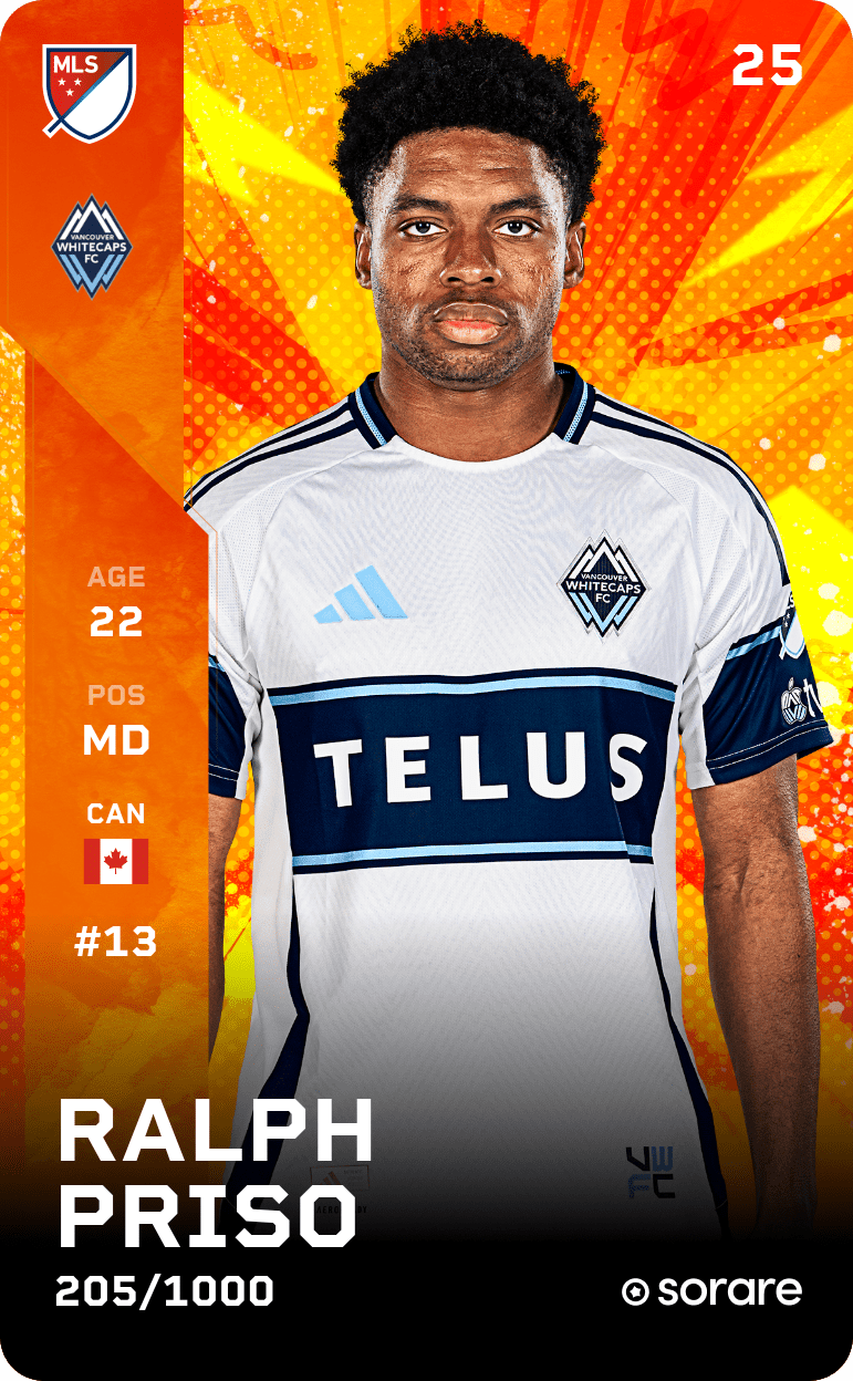 Ralph Priso 2025-26 • Limited 205/1000