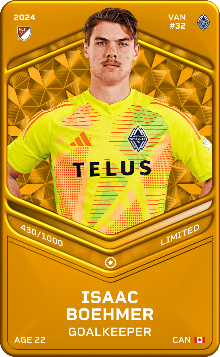 Isaac Boehmer 2024-25 • Limited 430/1000