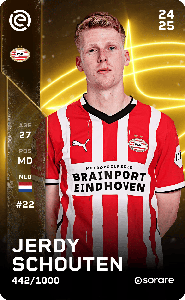 Jerdy Schouten 2024-25 • Limited 442/1000
