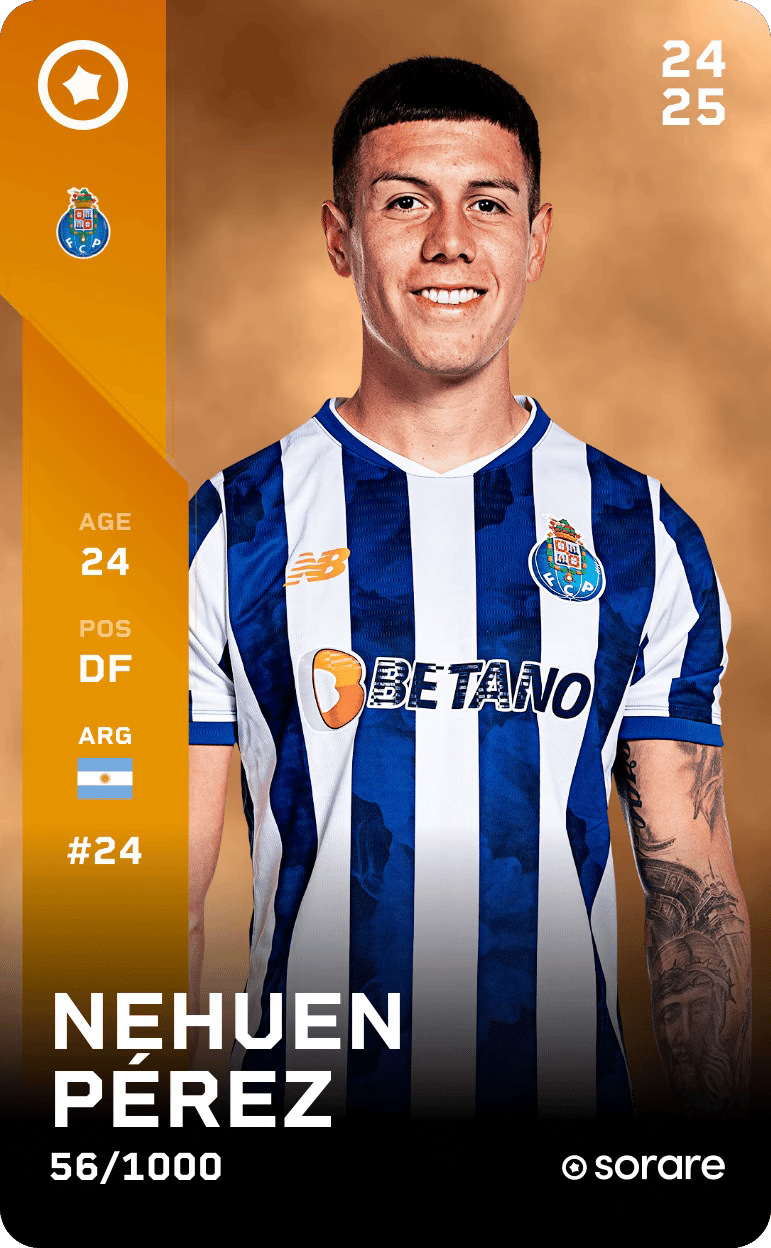 Nehuen Pérez 2024-25 • Limited 56/1000