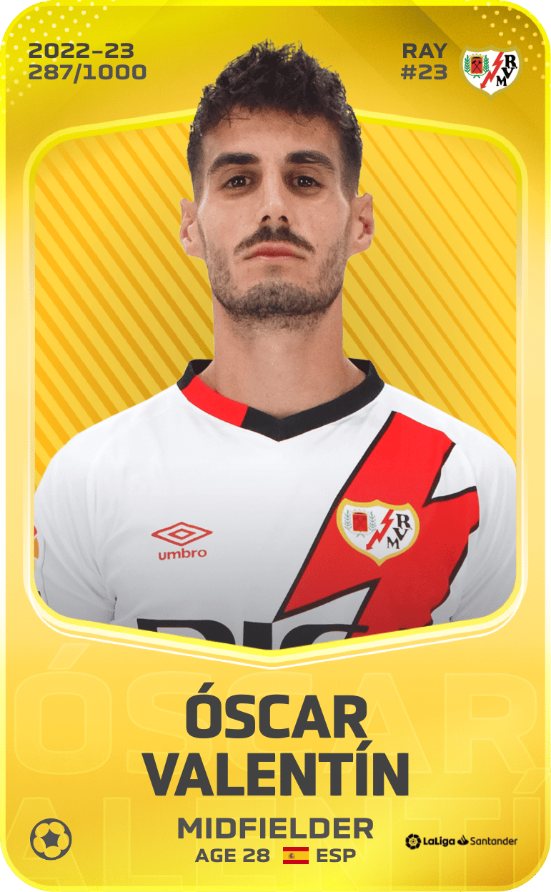 Óscar Valentín 2022-23 • Limited 287/1000